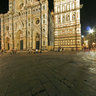 Piazza del Duomo by Night (Basilica di Santa Maria del Fiore, Giotto’s Campanile, Battistero di San Giovanni and Loggia del Bigallo)