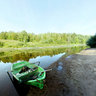 On coast of the river Ugra
