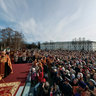 Пасха в 2010 году Ильинская пл