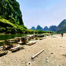 Lijiang5- Scenery and natural wonders(guilin china)- Nine-horse Mural Cliff