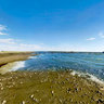 Hulunhu lake in hulunbuir Grasslands