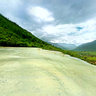 Travertine terraces at Baishuitai, Yunnan, China