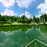 the lotus pond in Shilin County, Yunnan, China