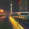 Shanghai lujiazui financial center at night 3