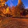 yunnan Old Town of Lijiang—— the Wangulou tower on the top of Lion hill at night Lion hil