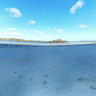 Marée basse sur Le Sillon de Saint Malo