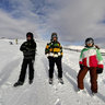 Skiing in the Alps - Lachtal