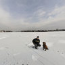 Frozen Sun Lakes in Senec.