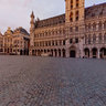 Good morning by Grand Place in Brussels