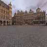 Good morning by Grand Place in Brussels