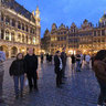Night lights on the Brussels Grand Place