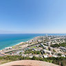 Haifa from Mt. Karmel, near upper funicular station